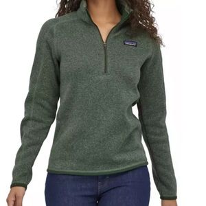 Olive green quarter 1/4 zip Patagonia